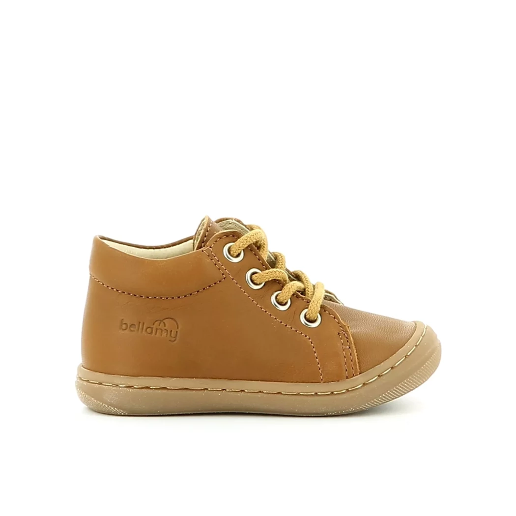 Image (2) de la chaussures Bellamy - Bottines Cuir naturel / Cognac en Cuir