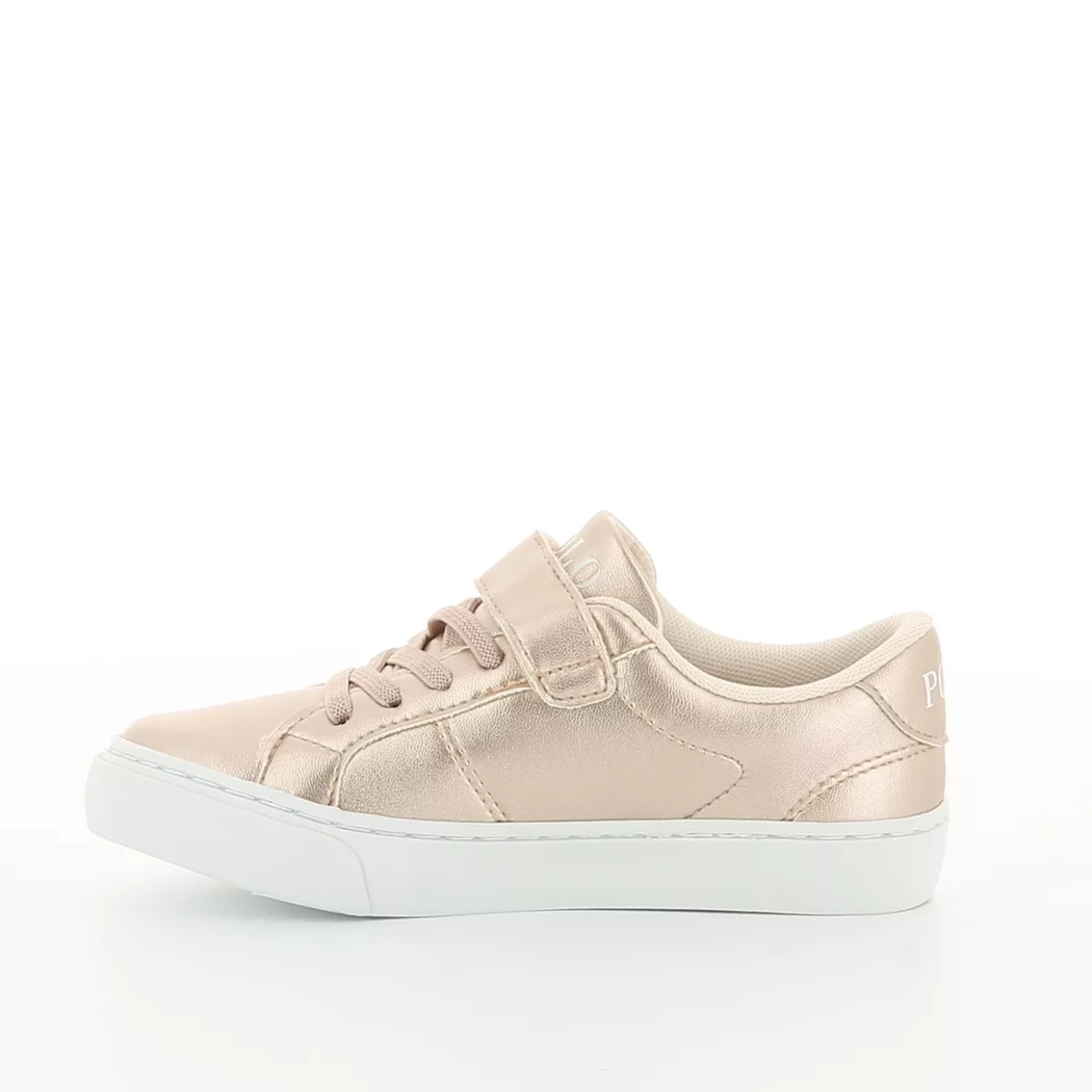 Image (4) de la chaussures Ralph Lauren - Baskets Rose en Cuir synthétique