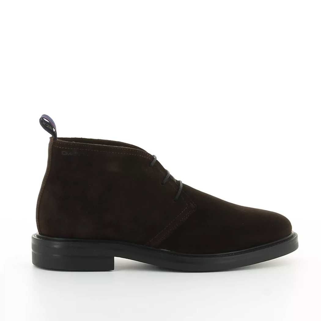 Image (2) de la chaussures Gant - Bottines Marron en Cuir nubuck