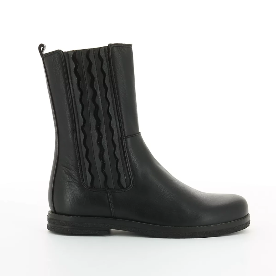 Image (2) de la chaussures Little David - Boots Noir en Cuir