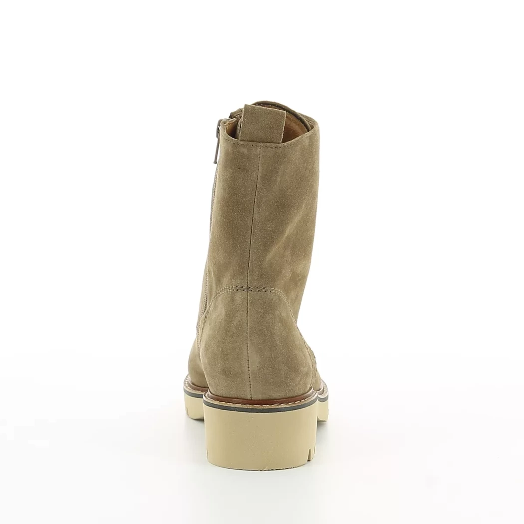 Image (3) de la chaussures Gabor - Bottines Taupe en Cuir nubuck