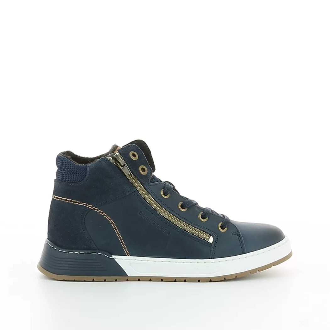 Image (2) de la chaussures Bull Boxer - Bottines Bleu en Cuir