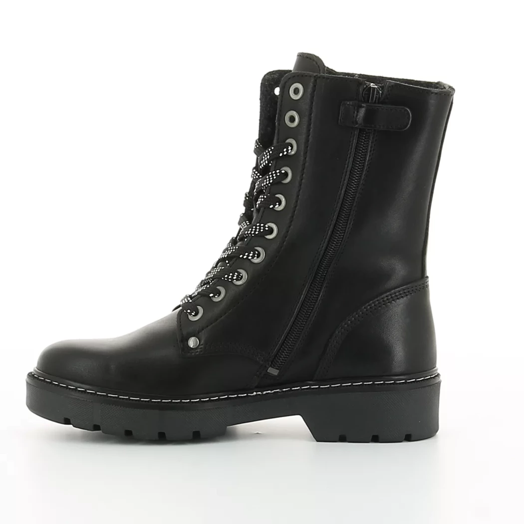 Image (4) de la chaussures Bull Boxer - Bottines Noir en Cuir