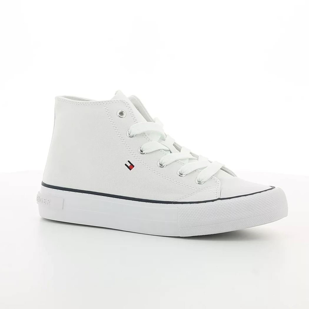 Image (1) de la chaussures Tommy Hilfiger - Baskets Blanc en Textile