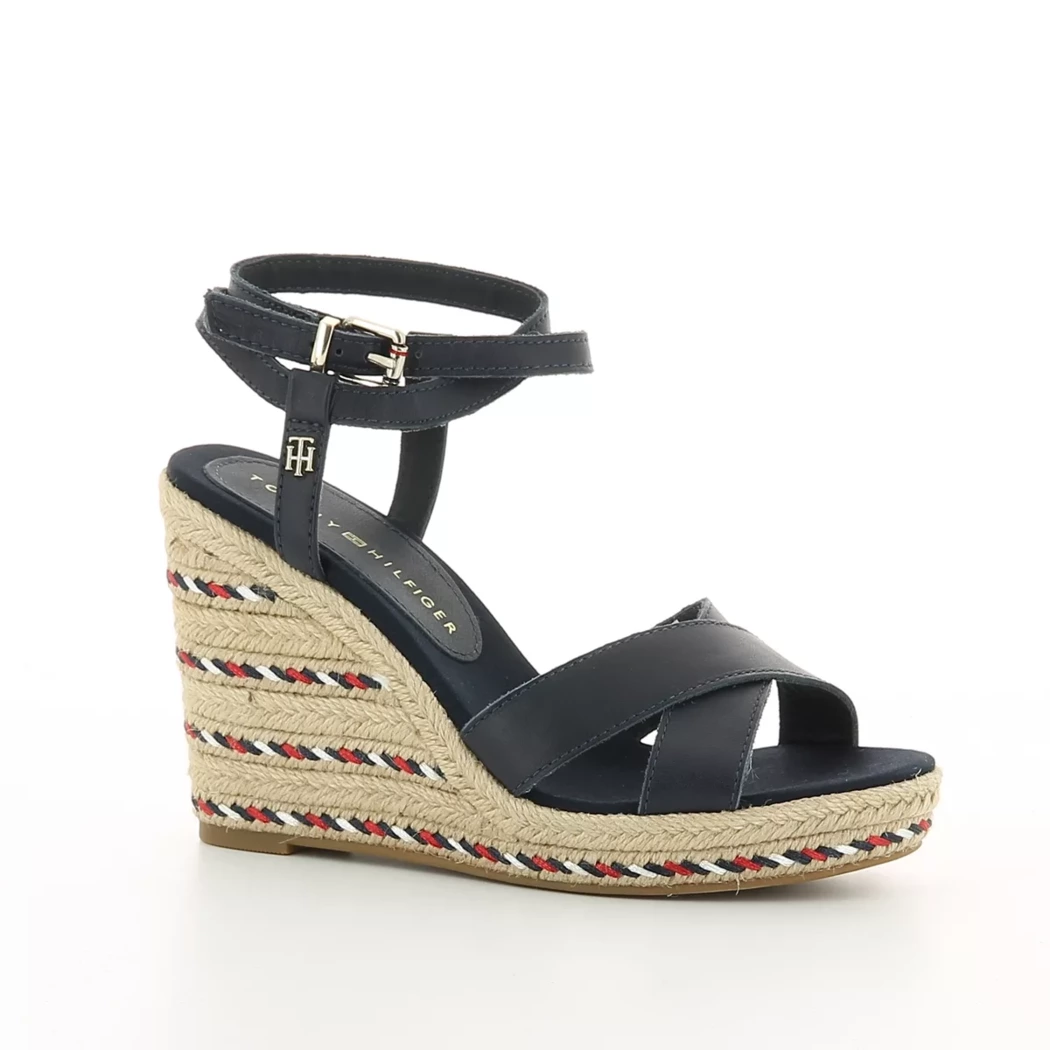 Image (1) de la chaussures Tommy Hilfiger - Sandales et Nu-Pieds Bleu en Cuir