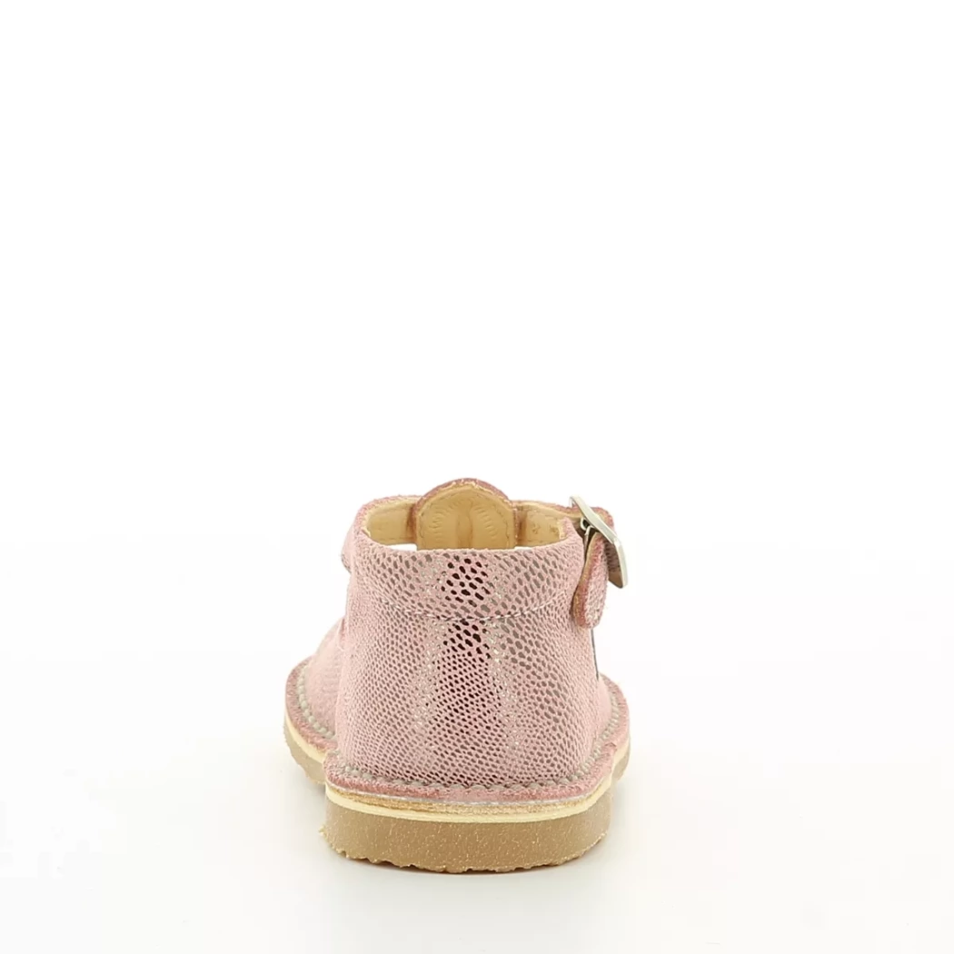 Image (3) de la chaussures Aster - Bottines ouvertes Rose en Cuir