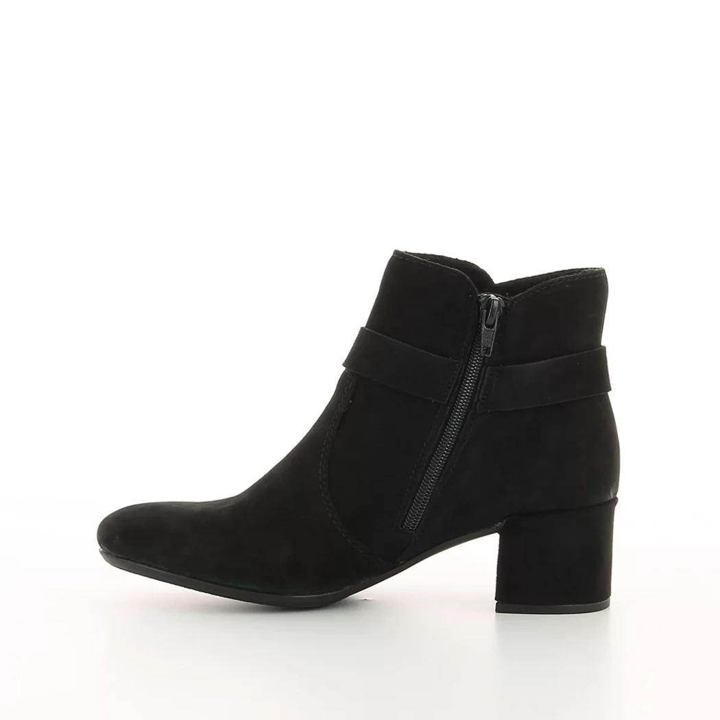 Image (4) de la chaussures Rieker - Boots Noir en Cuir nubuck