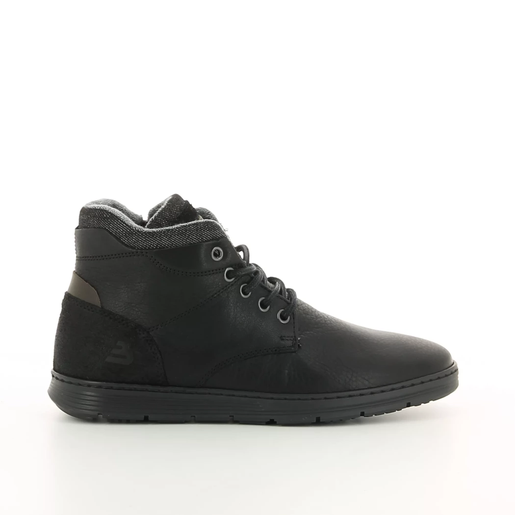 Image (2) de la chaussures Bull Boxer - Bottines Noir en Cuir