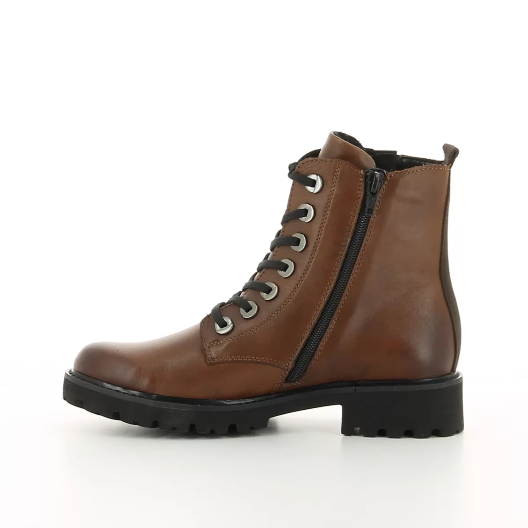 Image (4) de la chaussures Remonte - Bottines Cuir naturel / Cognac en Cuir