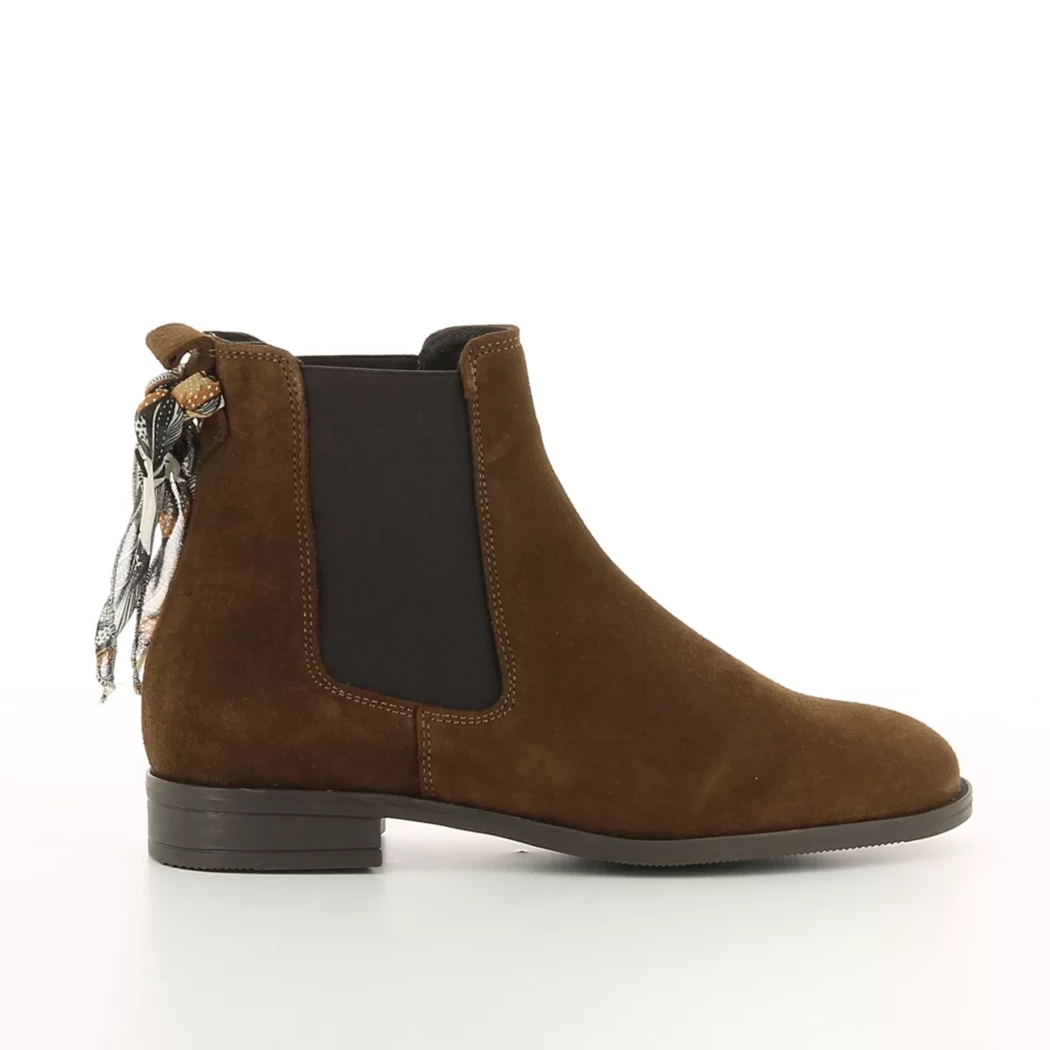 Image (2) de la chaussures Goodstep - Boots Marron en Cuir nubuck