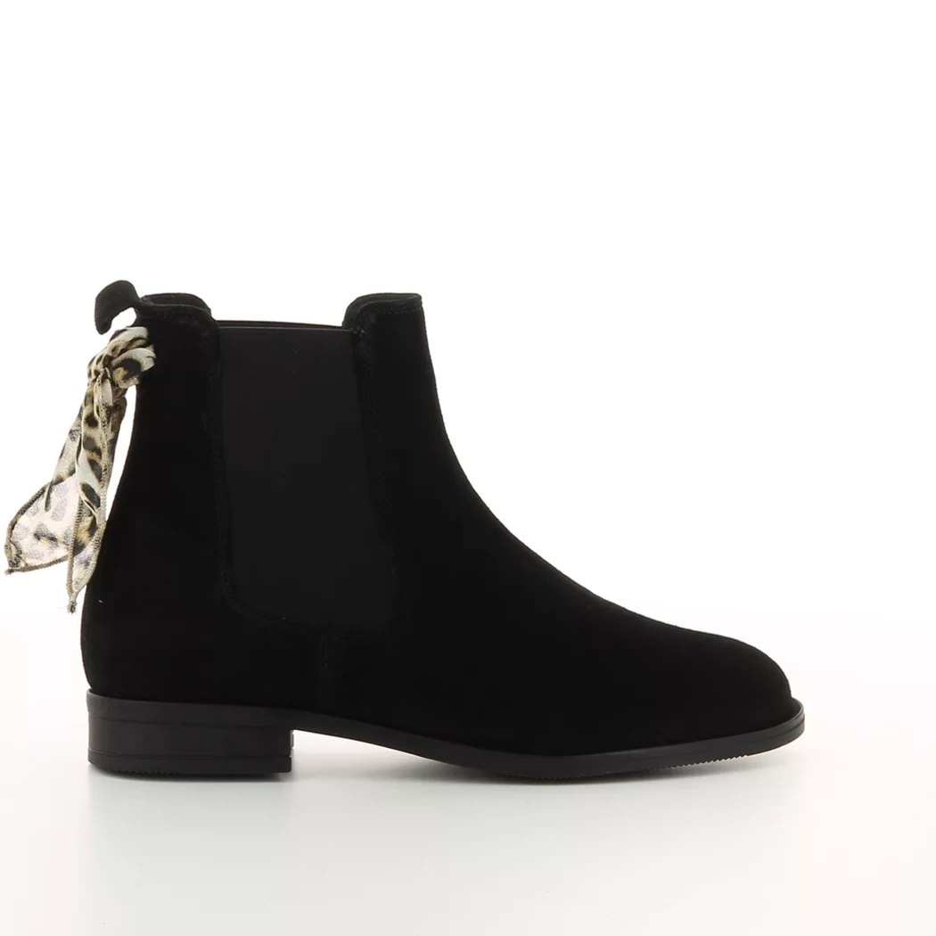 Image (2) de la chaussures Goodstep - Boots Noir en Cuir nubuck