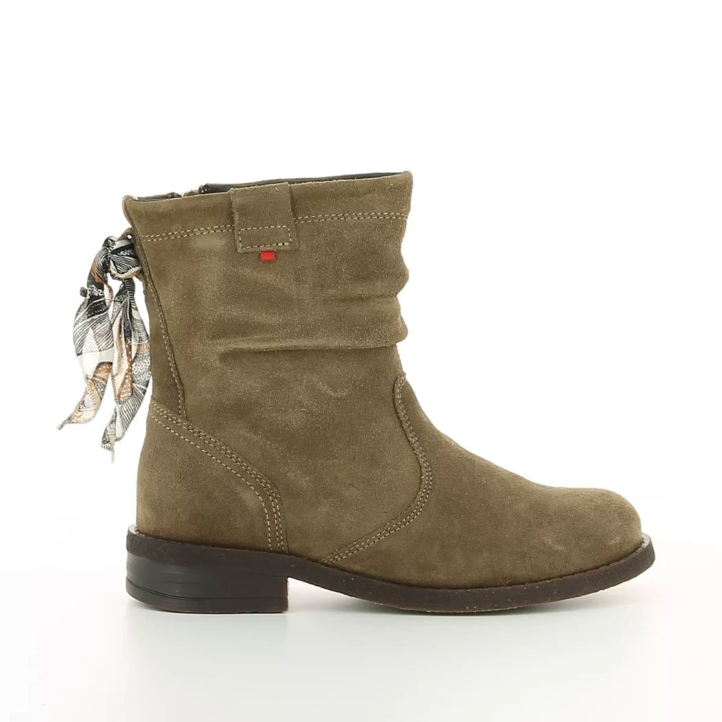 Image (2) de la chaussures Goodstep - Boots Taupe en Cuir nubuck