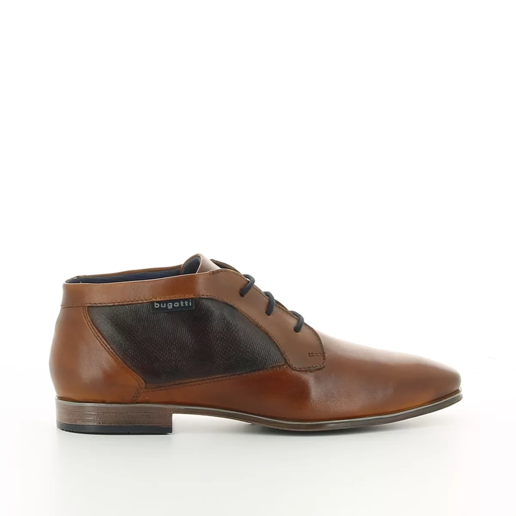 Image (2) de la chaussures Bugatti - Bottines Cuir naturel / Cognac en Cuir