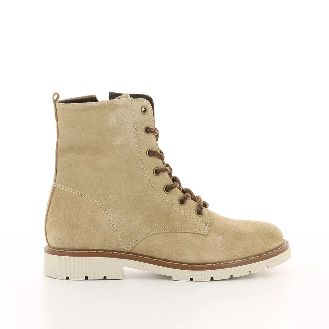 Image (2) de la chaussures Little David - Bottines Taupe en Cuir nubuck