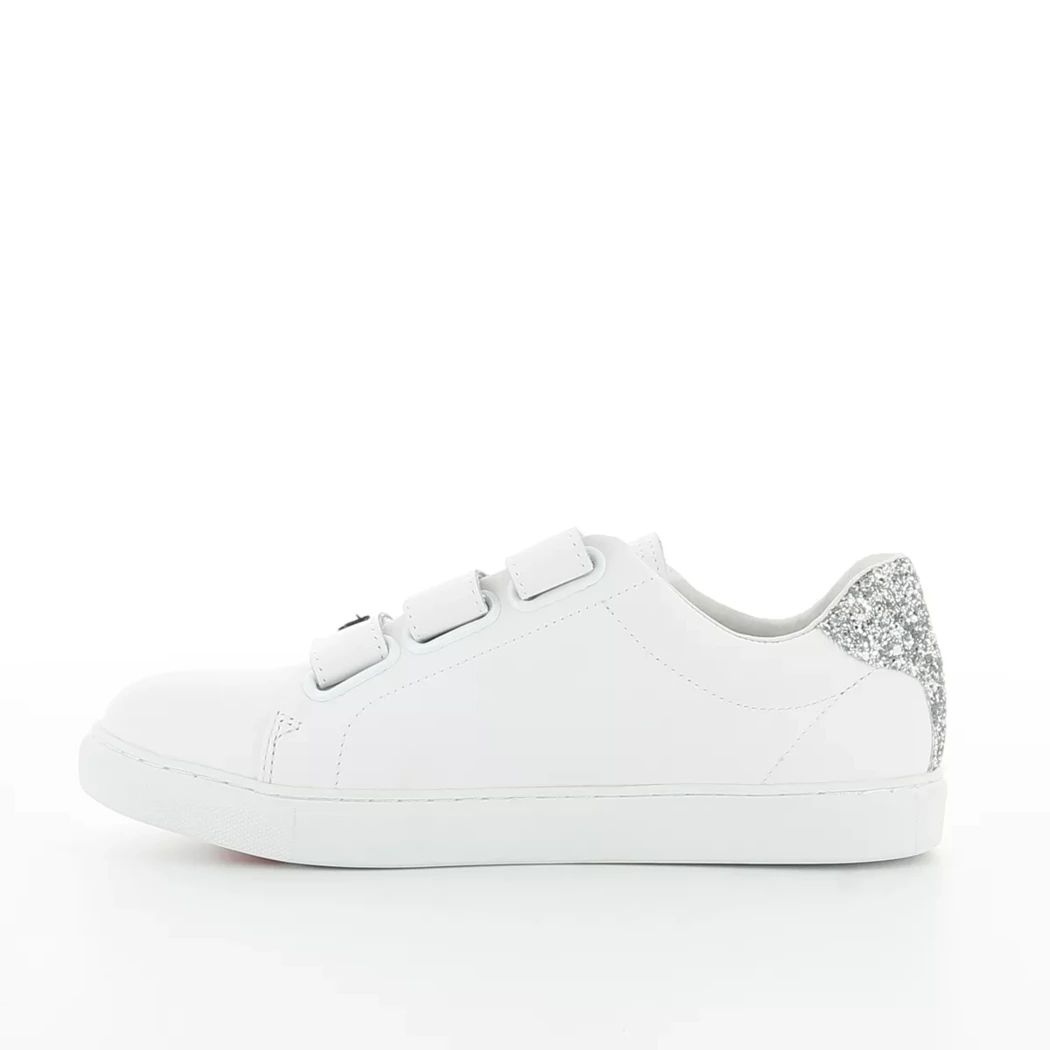 Image (4) de la chaussures Bons baisers de Paname - Baskets Blanc en Cuir