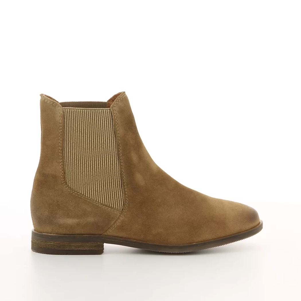 Image (2) de la chaussures Apple of Eden - Boots Taupe en Cuir nubuck