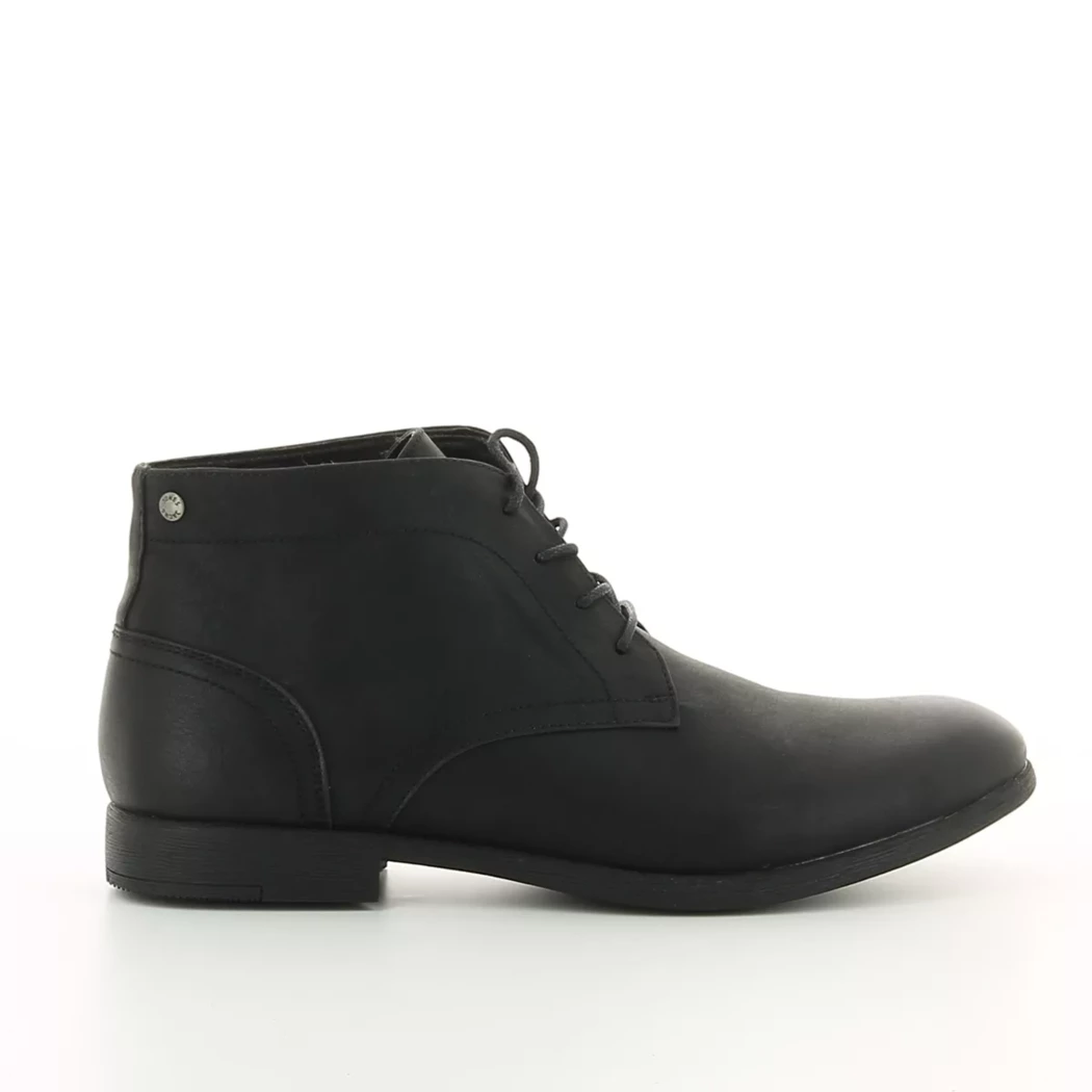 Image (2) de la chaussures Jack & Jones - Bottines Noir en Cuir synthétique