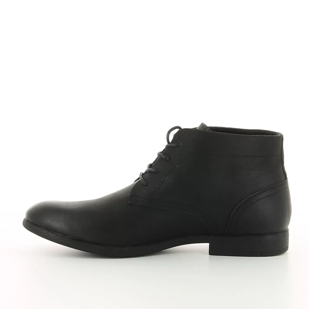 Image (4) de la chaussures Jack & Jones - Bottines Noir en Cuir synthétique