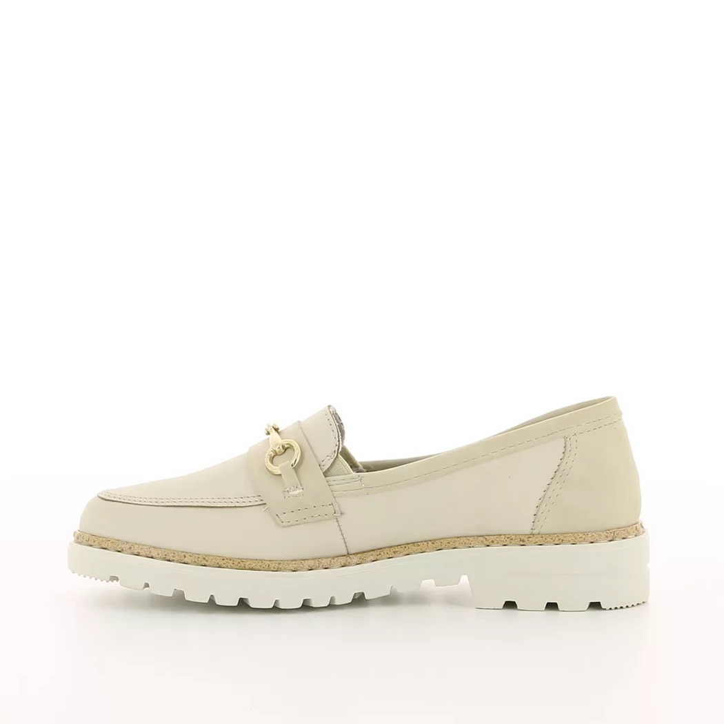 Image (4) de la chaussures Rieker - Mocassins Beige en Cuir