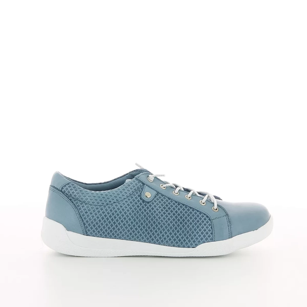 Image (2) de la chaussures Andrea Conti - Baskets Bleu en Cuir