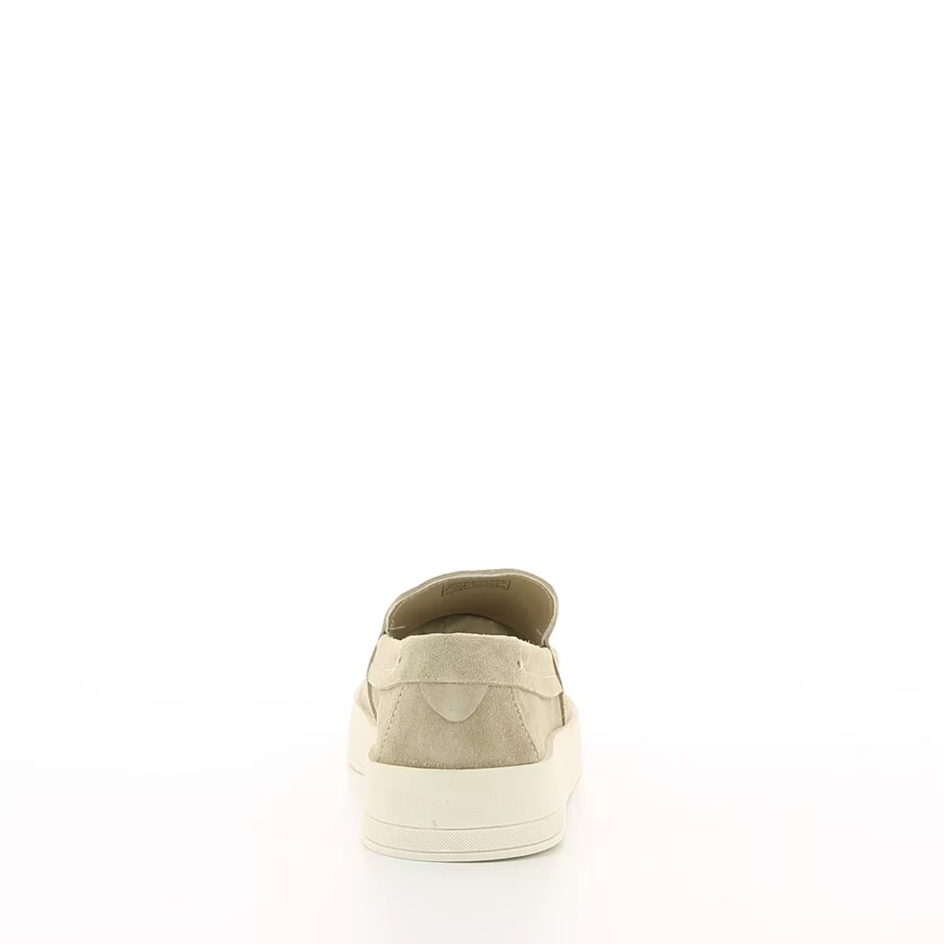 Image (3) de la chaussures Jack & Jones - Mocassins Beige en Cuir nubuck