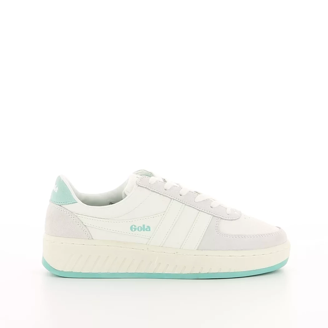 Image (2) de la chaussures Gola - Baskets Blanc en Cuir