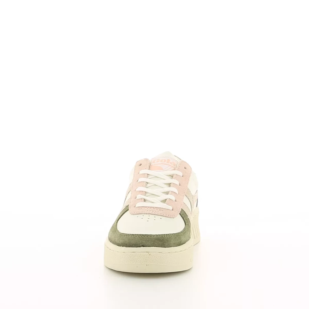 Image (5) de la chaussures Gola - Baskets Blanc en Cuir