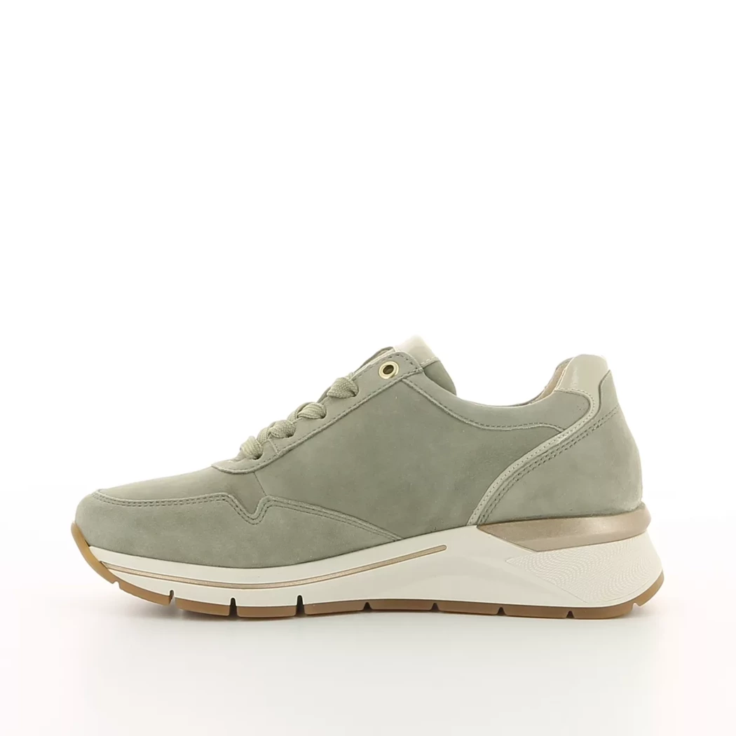 Image (4) de la chaussures Gabor - Baskets Vert en Cuir nubuck