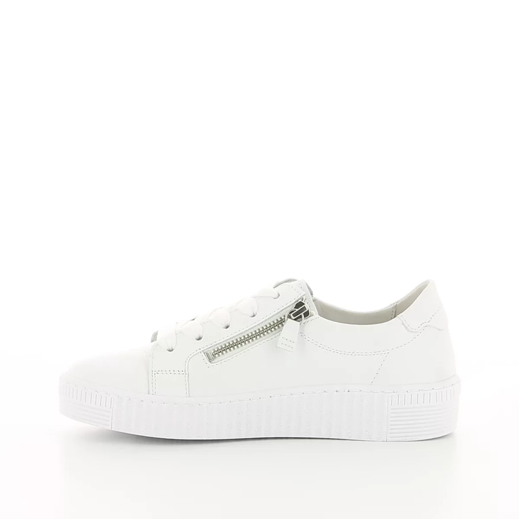 Image (4) de la chaussures Gabor - Baskets Blanc en Cuir