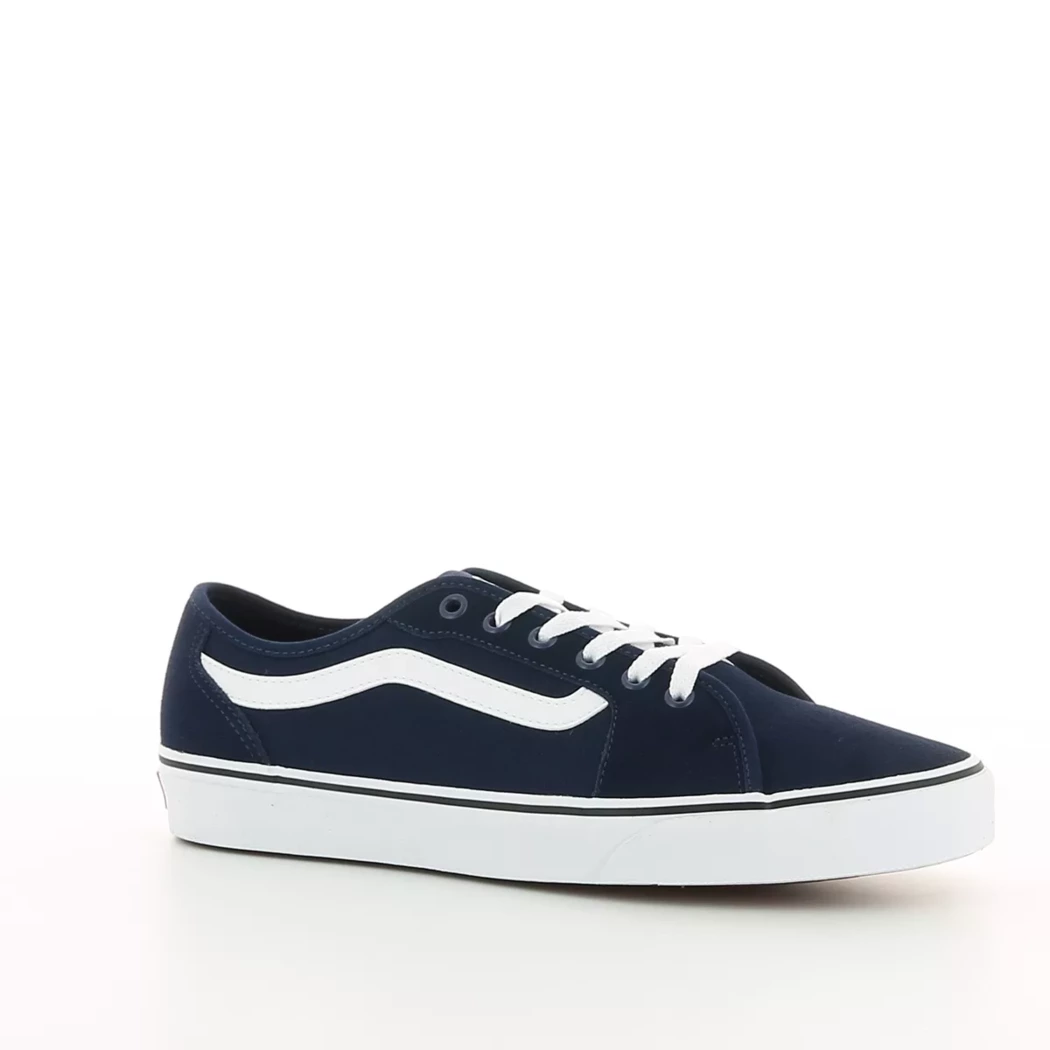 Image (1) de la chaussures Vans - Baskets Bleu en Cuir nubuck