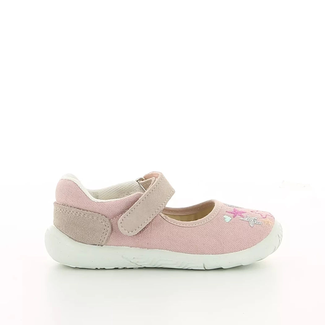 Image (2) de la chaussures Kmins - Ballerines Rose en Textile