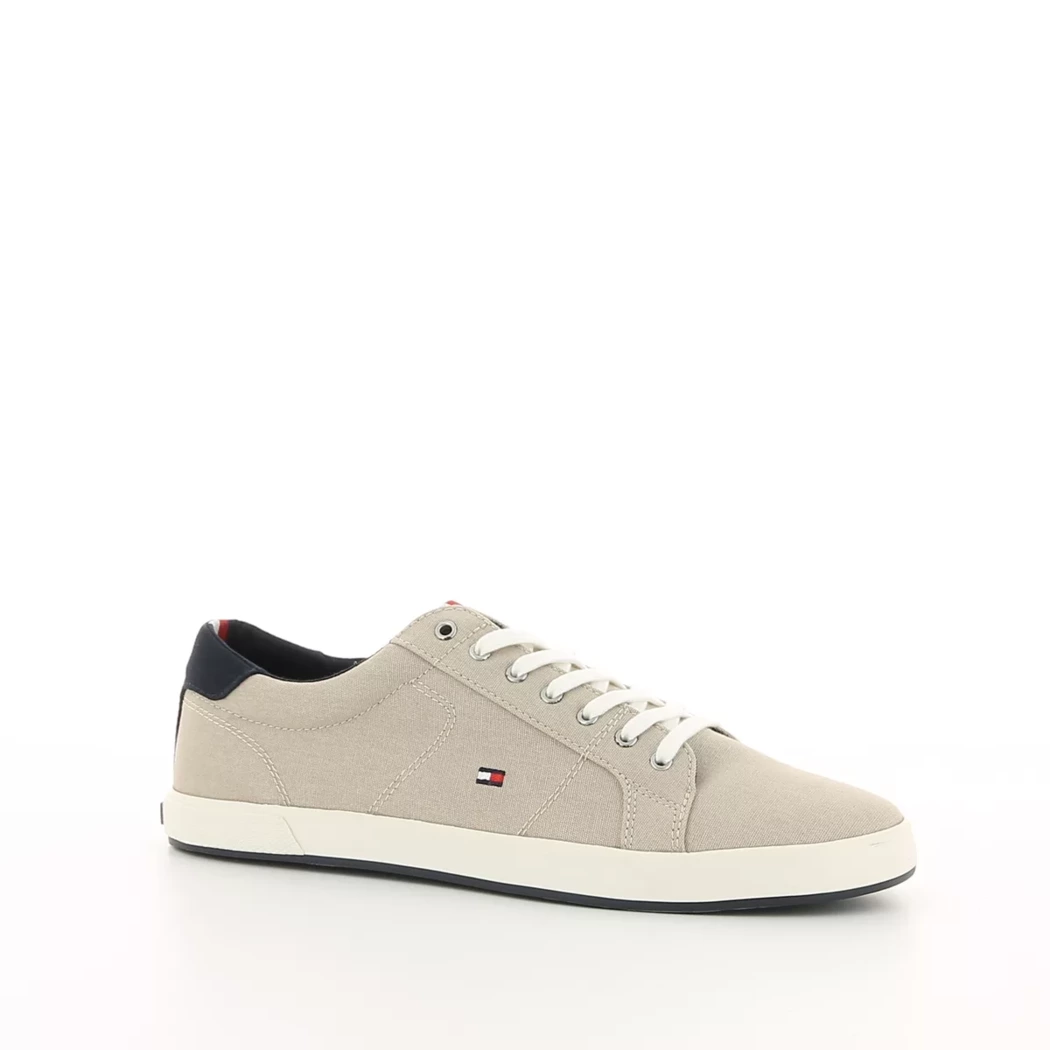 Image (1) de la chaussures Tommy Hilfiger - Baskets Beige en Textile