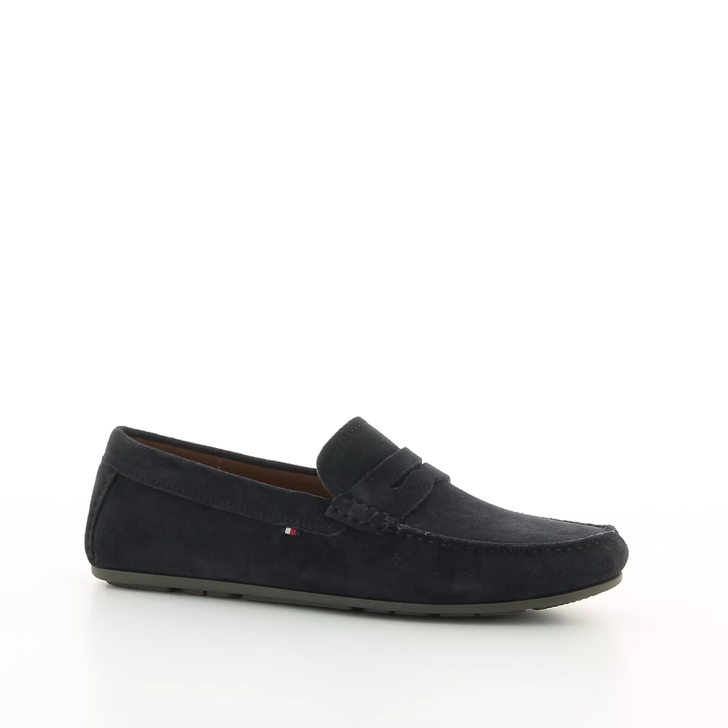 Image (1) de la chaussures Tommy Hilfiger - Mocassins Bleu en Cuir nubuck