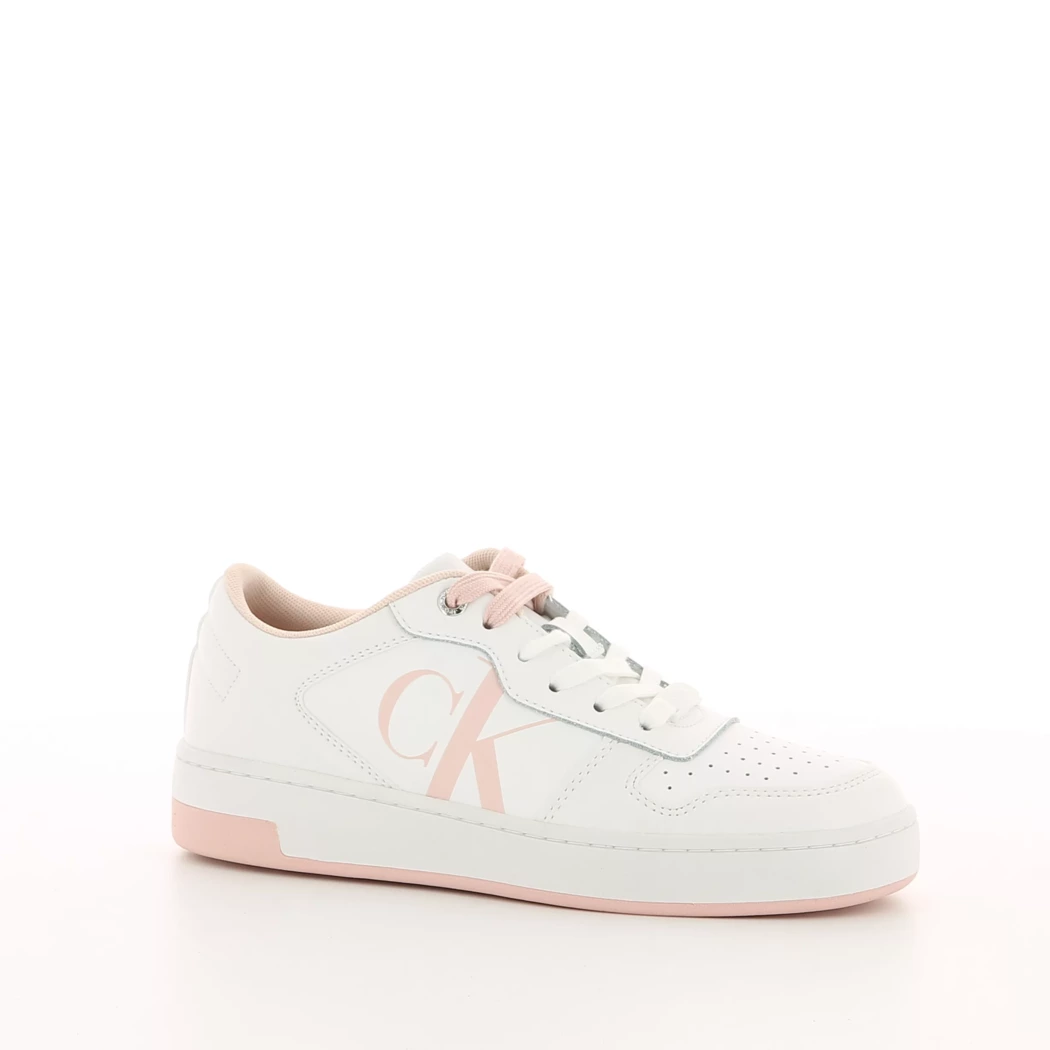 Image (1) de la chaussures Calvin Klein - Baskets Blanc en Cuir