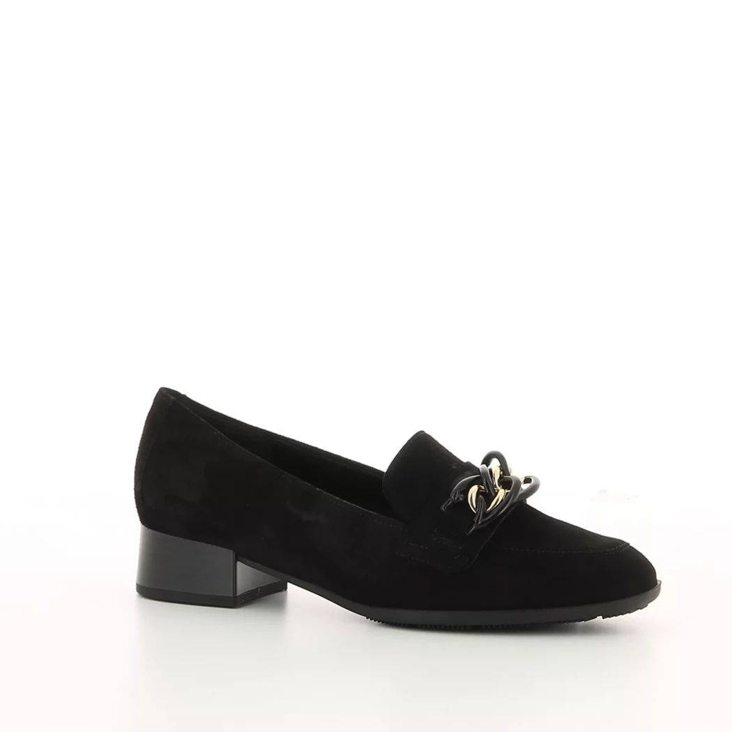 Image (1) de la chaussures Gabor - Mocassins Noir en Cuir nubuck