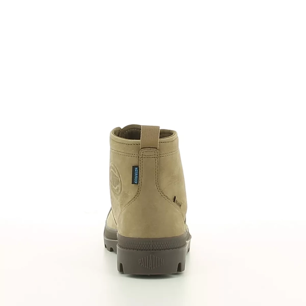 Image (3) de la chaussures Palladium - Bottines Taupe en Cuir nubuck