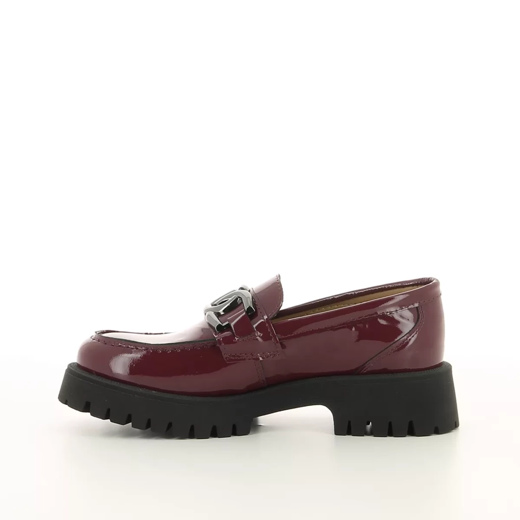 Image (4) de la chaussures Margarita Mariotti - Mocassins Bordeaux en Cuir vernis