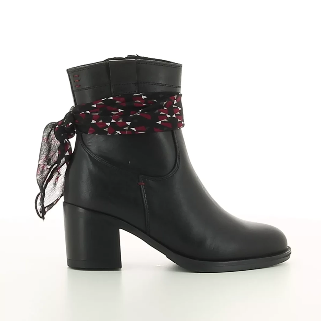 Image (2) de la chaussures Goodstep - Boots Noir en Cuir