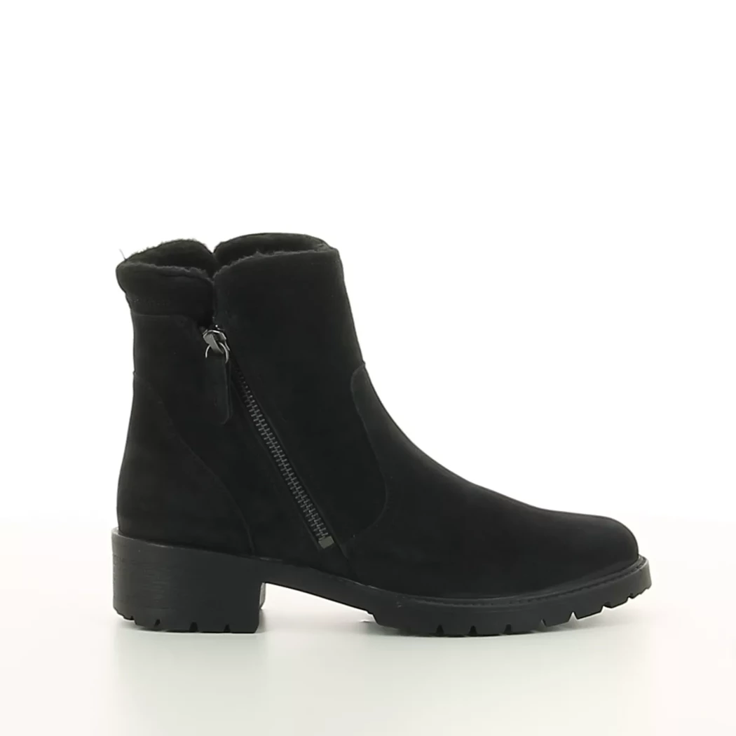 Image (2) de la chaussures Sens - Boots Noir en Cuir nubuck