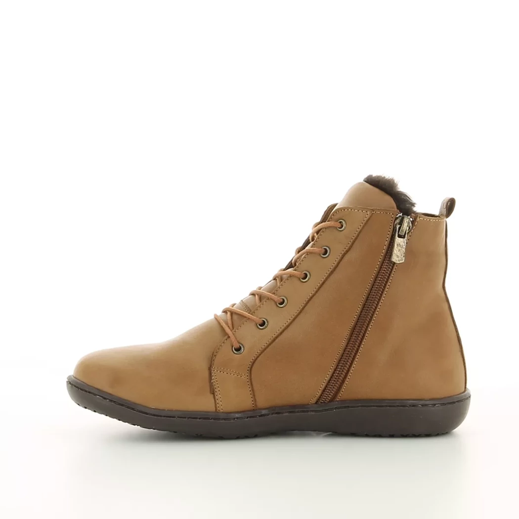 Image (4) de la chaussures Andrea Conti - Bottines Cuir naturel / Cognac en Cuir