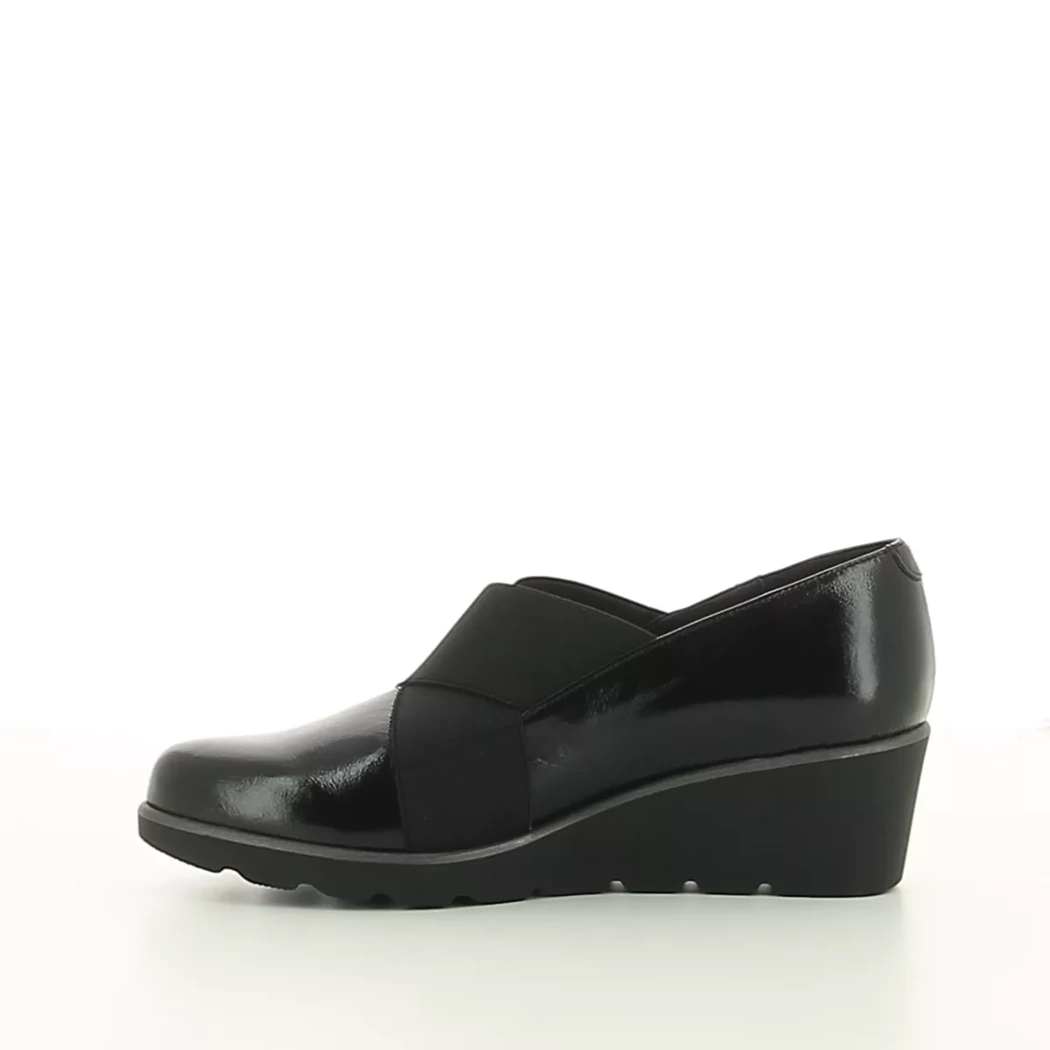 Image (4) de la chaussures Quala - Mocassins Noir en Cuir vernis