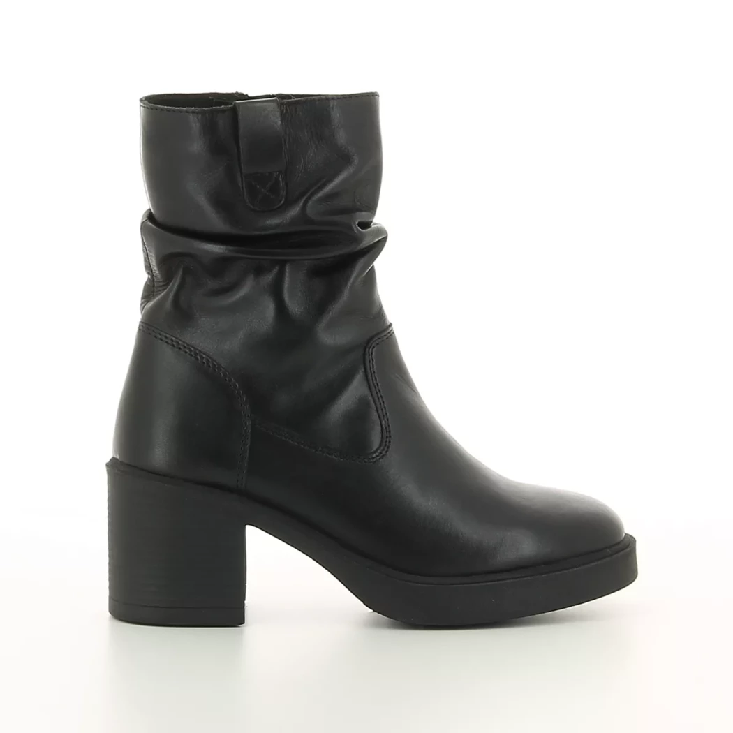 Image (2) de la chaussures Poelman - Boots Noir en Cuir