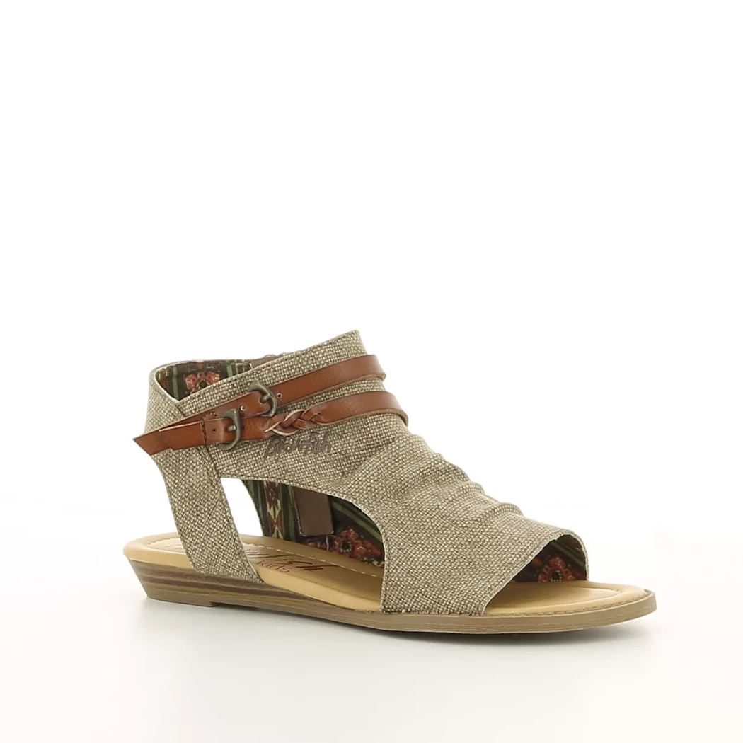 Image (1) de la chaussures Blowfish - Sandales et Nu-Pieds Taupe en Textile