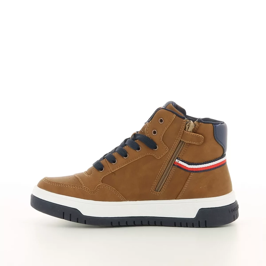 Image (4) de la chaussures Tommy Hilfiger - Bottines Cuir naturel / Cognac en Cuir synthétique