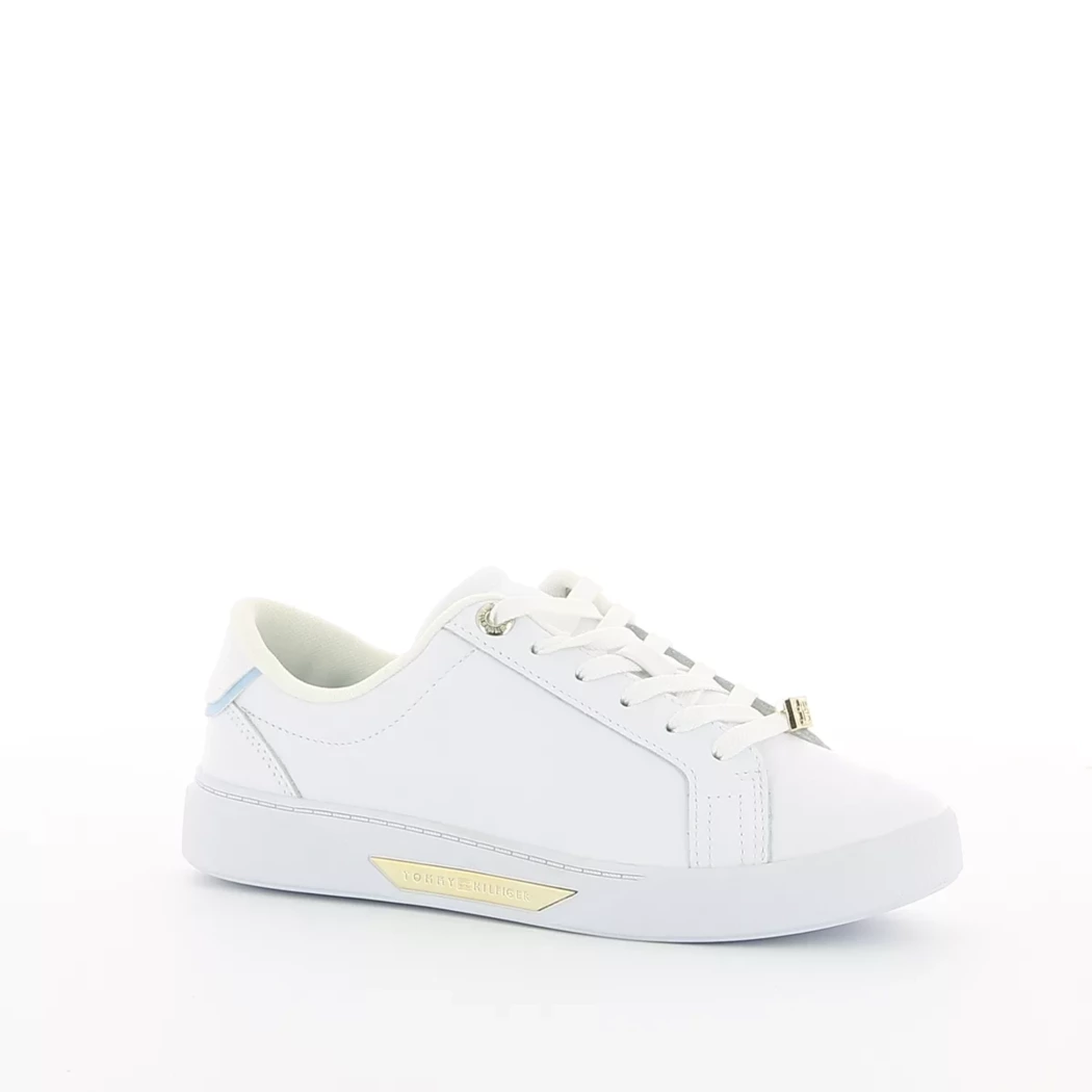 Image (1) de la chaussures Tommy Hilfiger - Baskets Blanc en Cuir