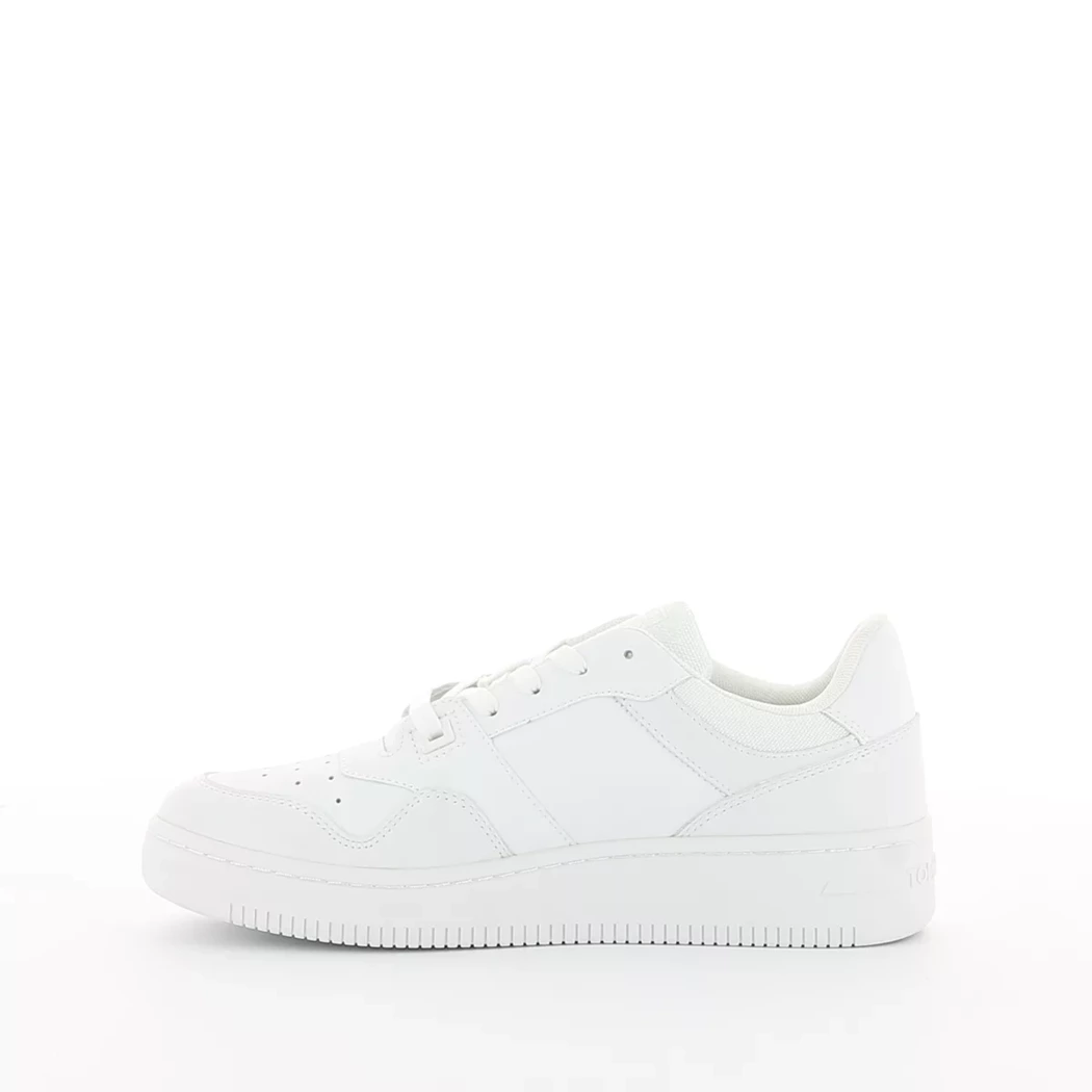 Image (4) de la chaussures Tommy jeans - Baskets Blanc en Cuir