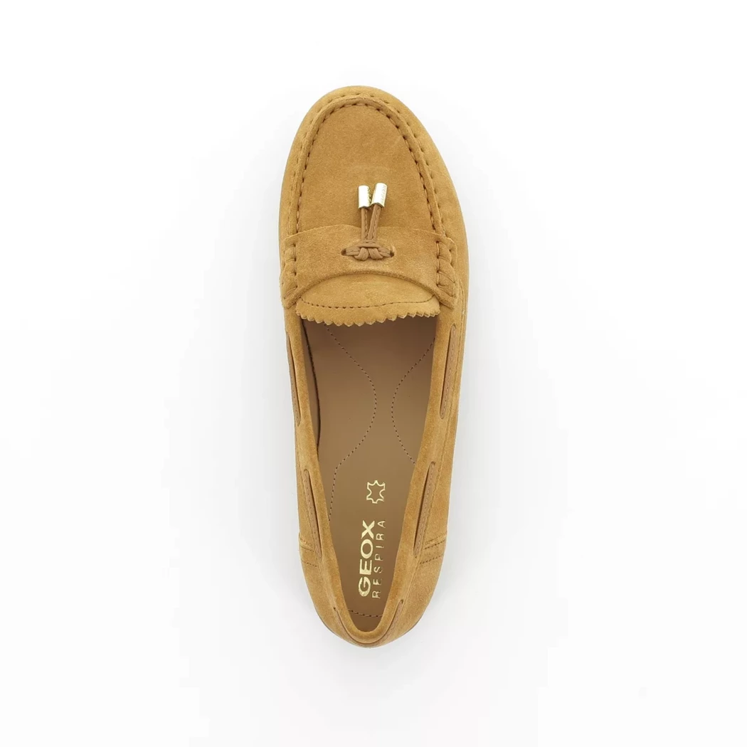 Image (6) de la chaussures Geox - Mocassins Cuir naturel / Cognac en Cuir nubuck