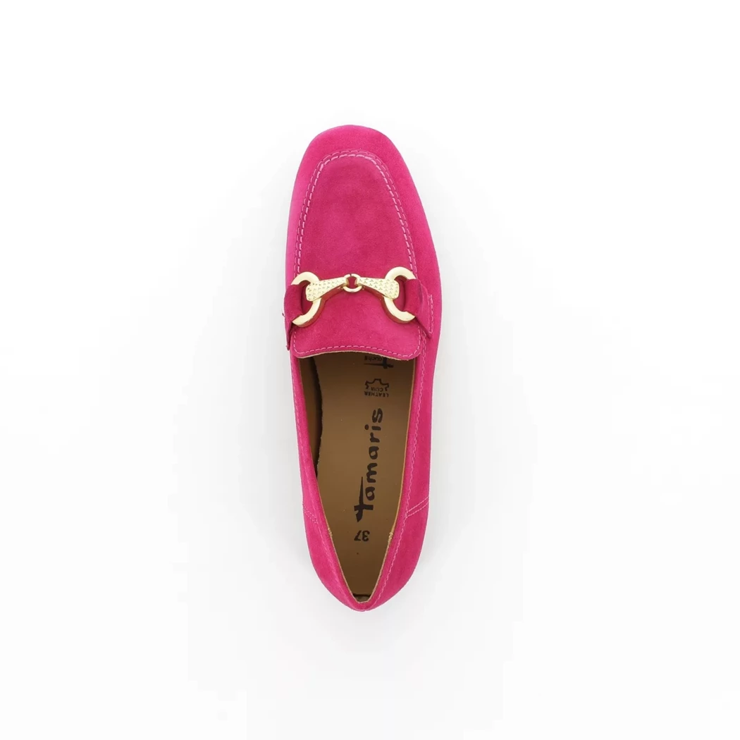 Image (6) de la chaussures Tamaris - Mocassins Rose en Cuir nubuck