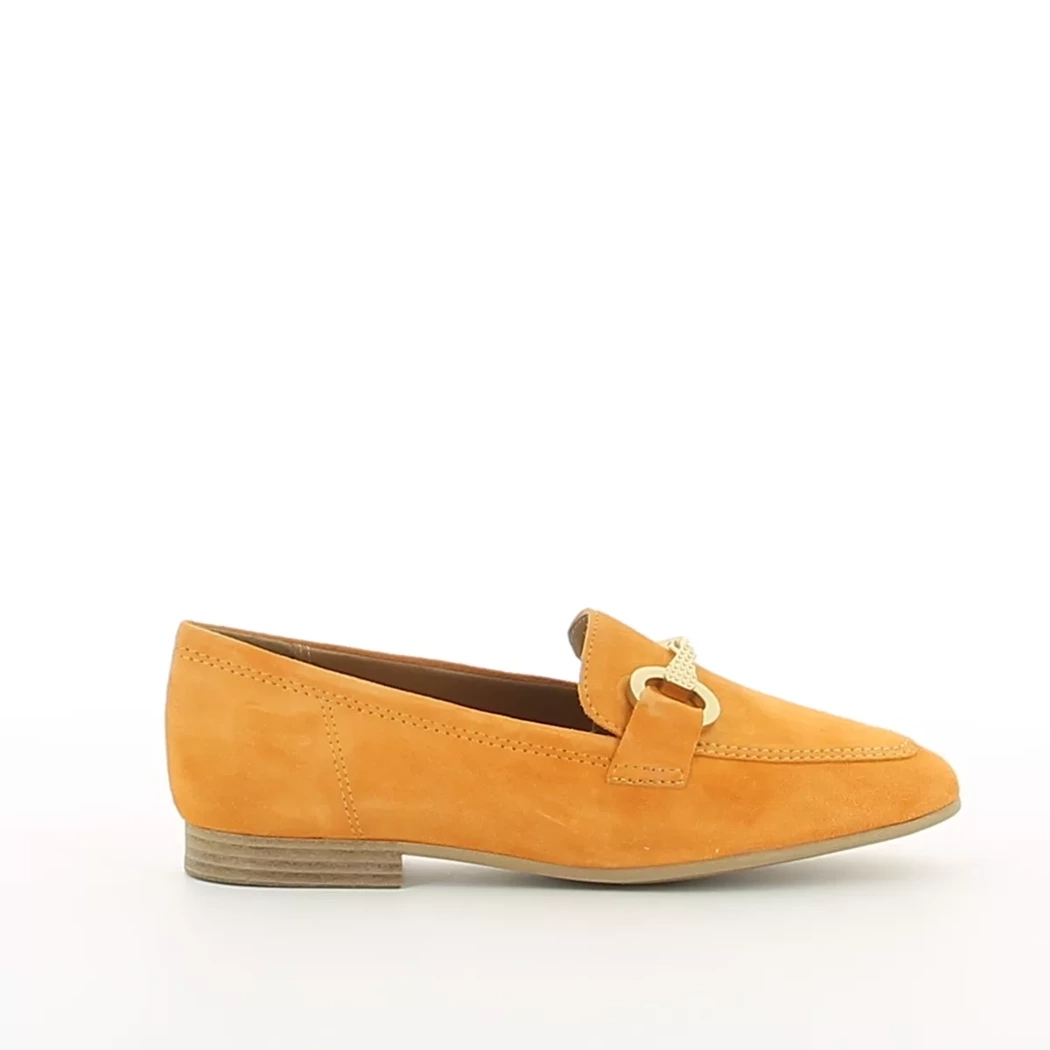 Image (2) de la chaussures Tamaris - Mocassins Orange en Cuir nubuck