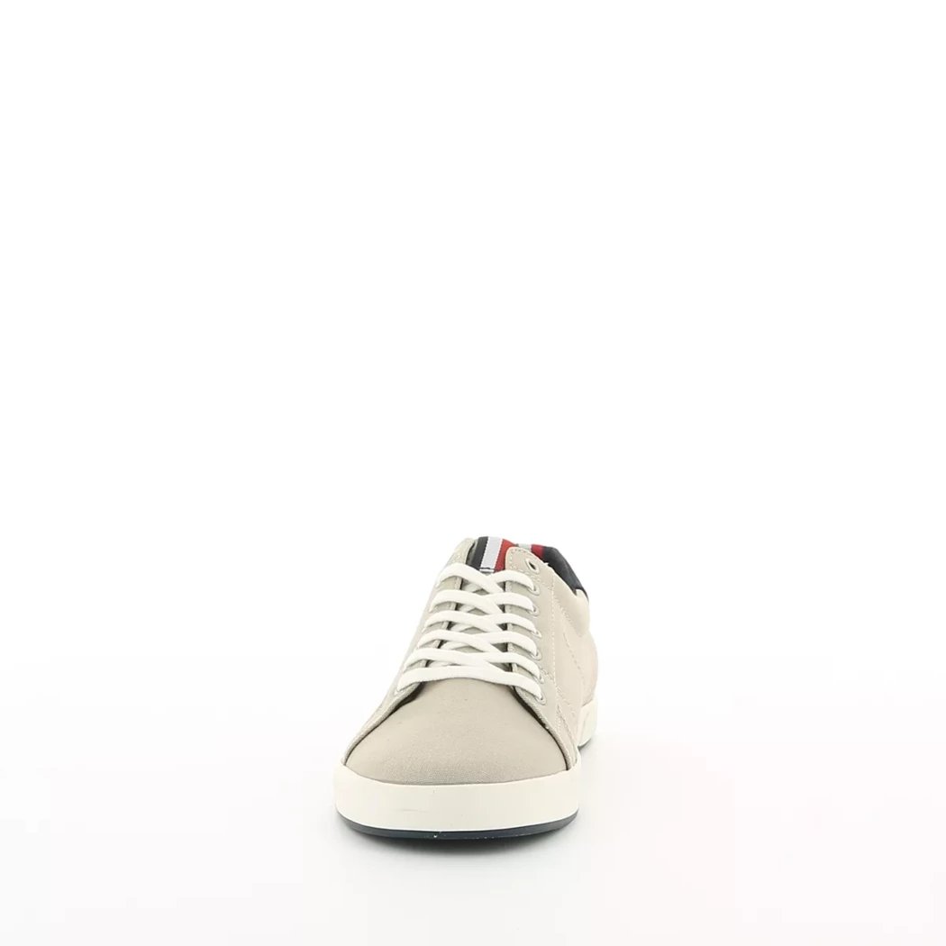 Image (5) de la chaussures Tommy Hilfiger - Baskets Beige en Textile